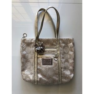 Coach Poppy Sequin Tote